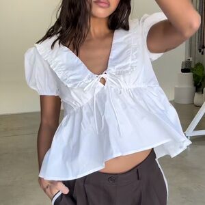 Elouise Peter Pan Collar Blouse